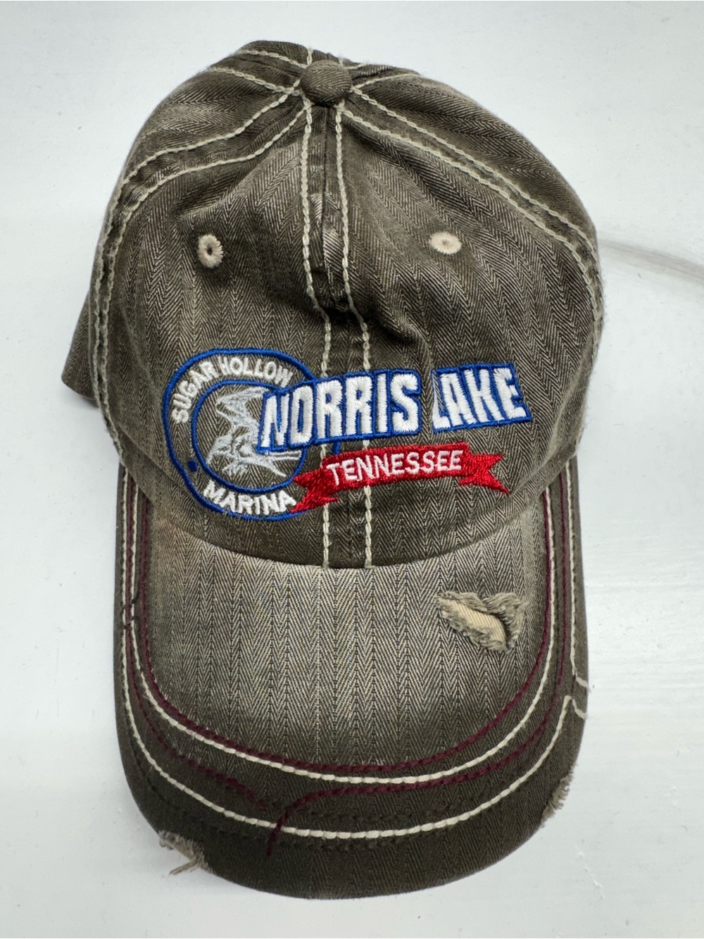 Norris Lake Tennessee Embroidered Baseball Cap - LOT of 3 Hats